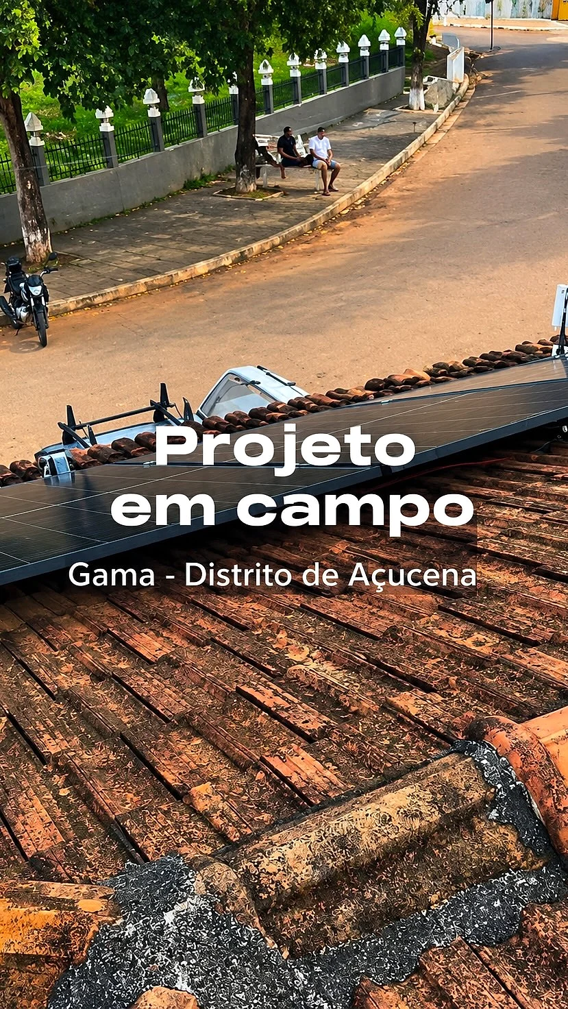 Imagem ilustrativa de projeto solar