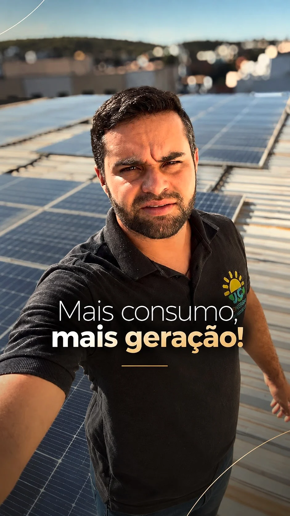 Imagem ilustrativa de projeto solar